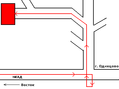 Схема проезда